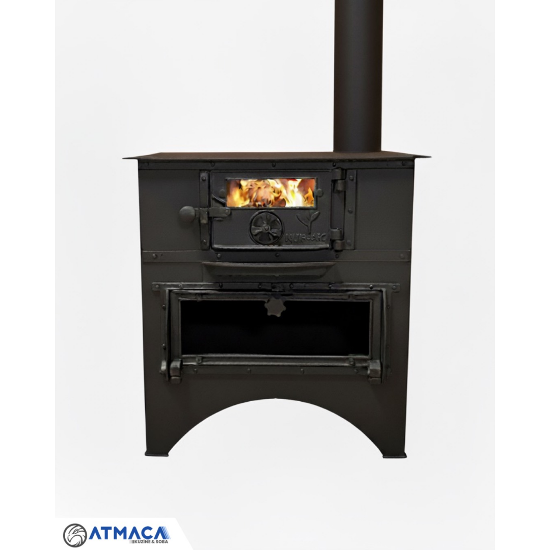 Ay Model Camlı Kömür Kuzinesi