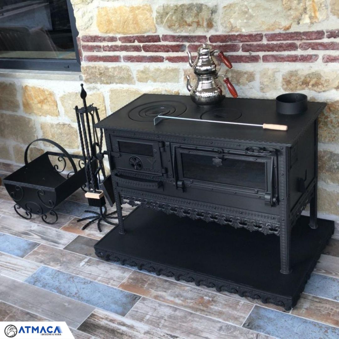 Yandan Fırınlı Dekoratif Kuzine