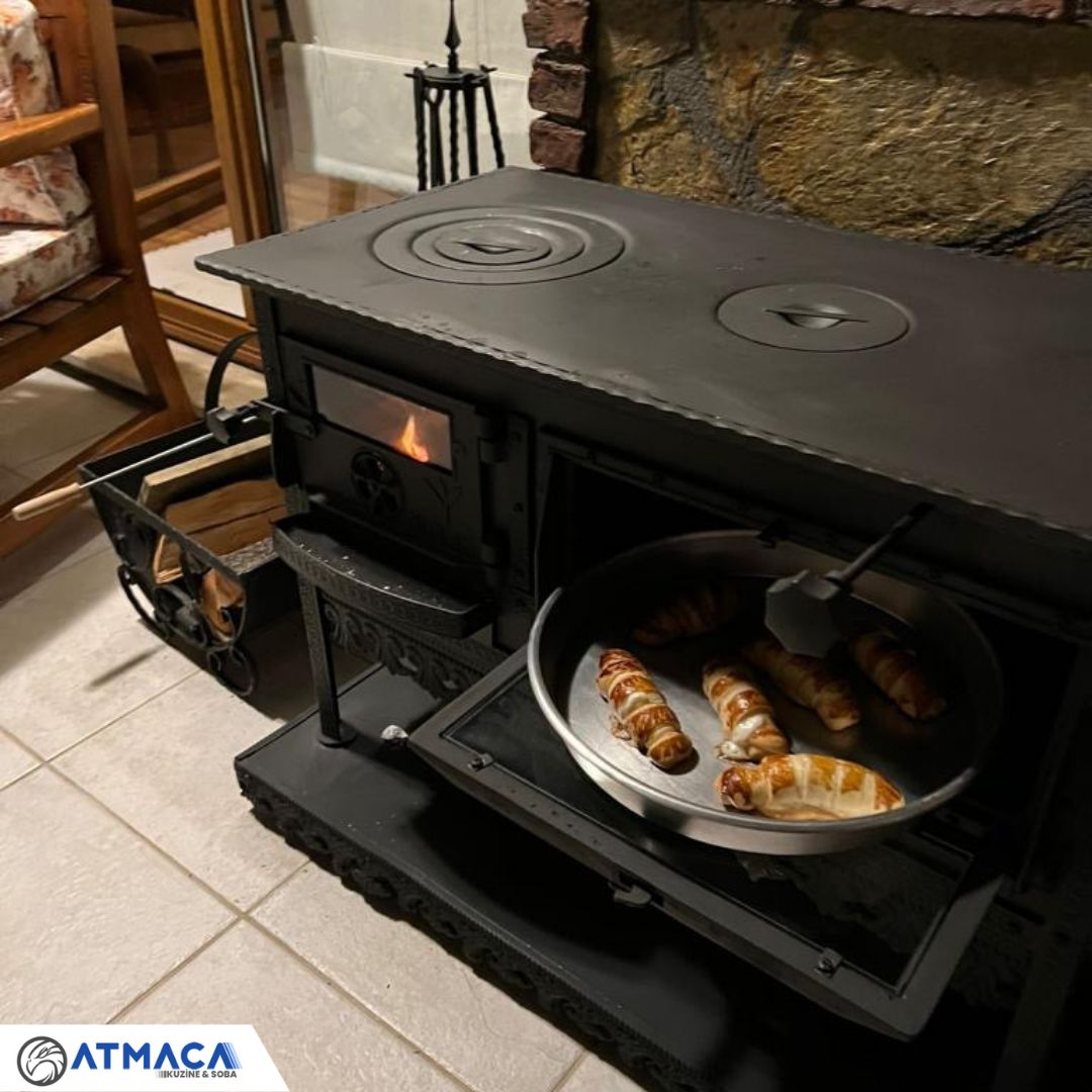 Yandan Fırınlı Dekoratif Kuzine